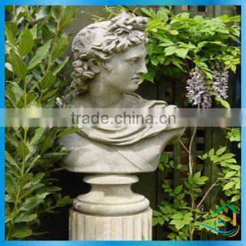 Exquisite Handcarved Stone Head Bust photo-2