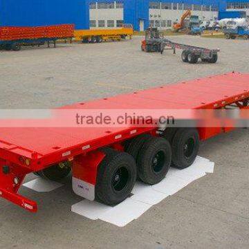 13 m three-axis universal flat semi-trailer