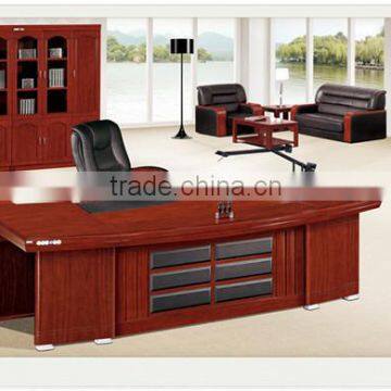 Chinese Style Elegant Large Executive Desk photo-3