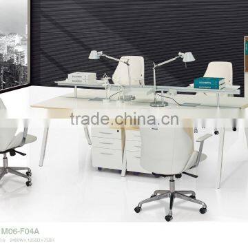 MDF office partition screen for 4 people