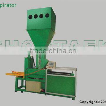 The scrap aspirator for collecting aluminium foil scrap