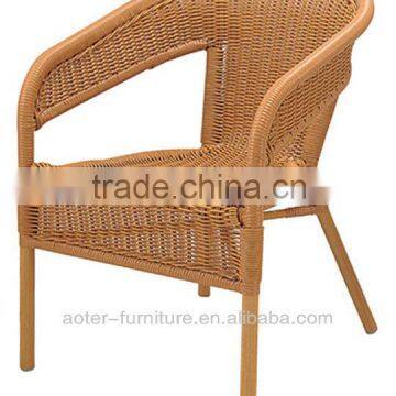 Garden high back rattan chairs
