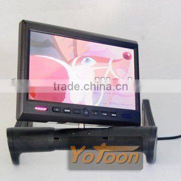 7'' Car Central Armrest monitor with DVD Player