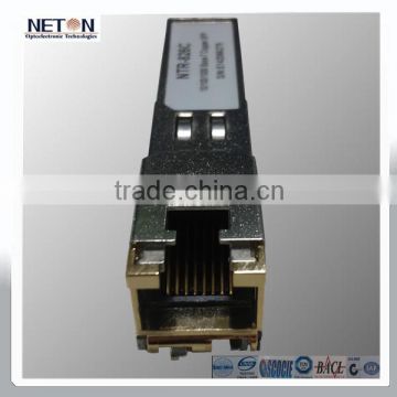 -40~85C 1.25G RJ-45 100m optical module of copper sfp module