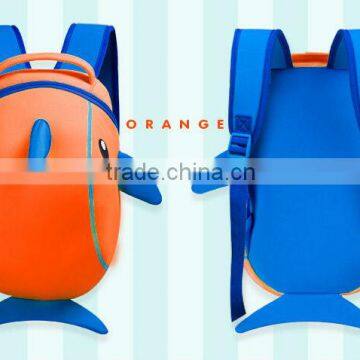 2014 Dongguan wholesale newest style waterproof insulated child neoprene backpack