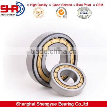 Brass cage single row P6 Cylindrical Roller Bearing NUP211 E different bearing types