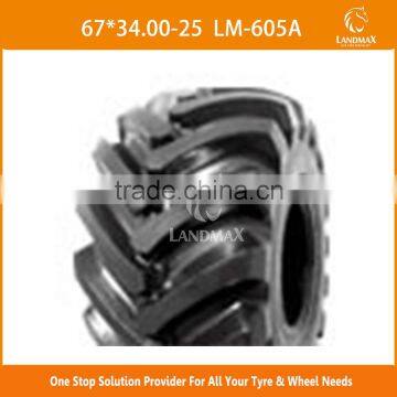 67*34.00-25 Hot sale Landmax Forestry Tire For Super Woodland