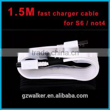 1.5m newest date cable steady and durable usb cable for Samsung & Android smartphone