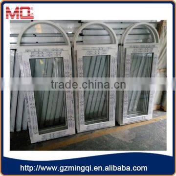 Beautiful pvc arch top window design