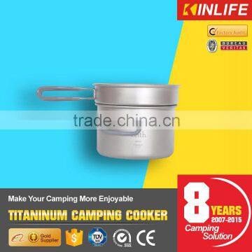Camping Oil Free Double Handle Cookware Set photo-5