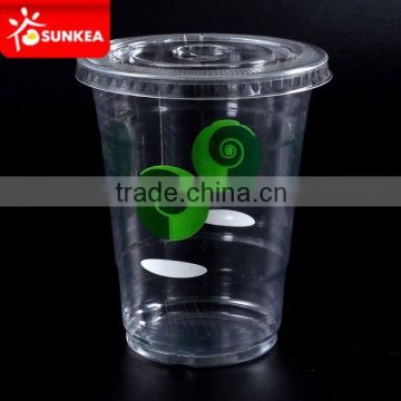 Disposable clear PET plastic cups with flat lid, Smoothie plastic cups with simple logo                        
                                                Quality Choice
                                                    Most Popular