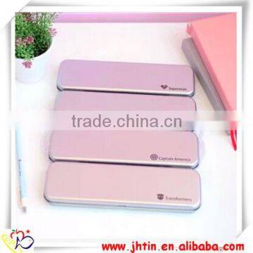 Pencil Box, New Fashion Tin Flat Pencil Case