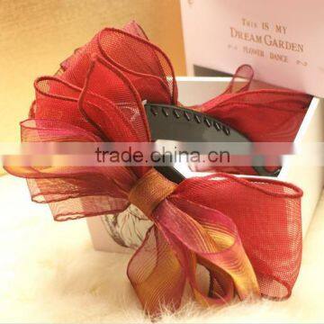 Elegant Fabric Hair Bow Plastic Banana Clip Styles Australia Hair Clip photo-6