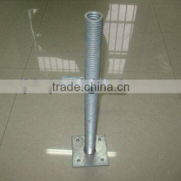 Ringlock Cuplock System Adjustable Hollow Screw Jack Base