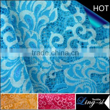 Chinese Characteristics Of Lace Fabric Design For Dresses DSN467