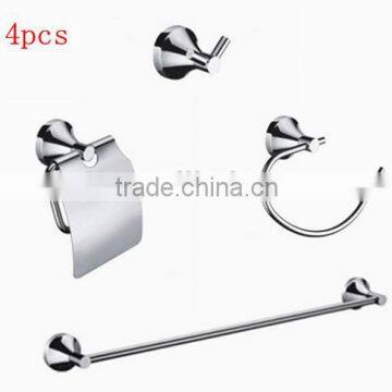 Chrome Bathroom hardware set 4 pcs set bathroom accessory set