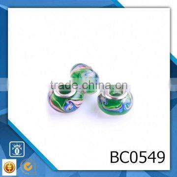 Buying glass bead from alibaba china fashion custom design for snake bracelet