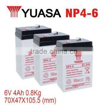 12v yuasa battery rechargeable vrla battery