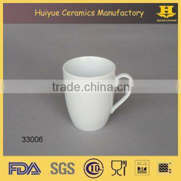 White Ceramic Mug, Promotion White Ceramic Mug, Belly Shape Ceramic Mug