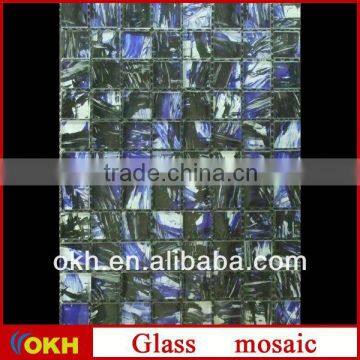 Pool glass mosaic tile