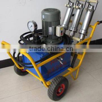 Concrete splitting machine