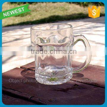 2015 hot sales unique design tea cup high quality glass tea cup drinking tea glass tea cup with handle tea mug