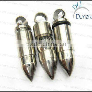 Fashion bullet pendant wholesale charms pendants necklace jewelry