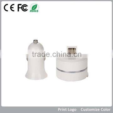 2016 Oem Custom Logo 3in1 Car Charger SGB-CC-002 for Smartphones Low Price Car Charger