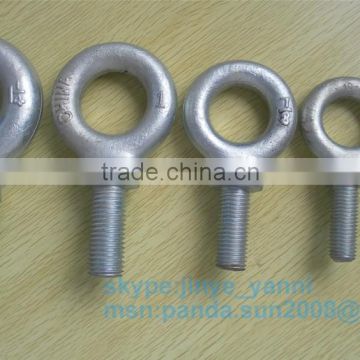 Drop froged collar eyebolt eye bolt