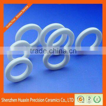 Insulating Industrial Zirconia Ceramic Disk,High Hardness White Rings