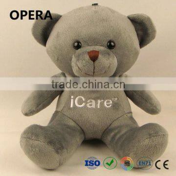 new stuffed plush grey large teddy bear toys