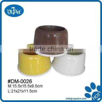 Promotion plastic pet food bowl