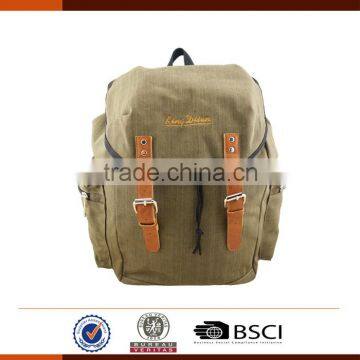 Hot sale fashion korean style drawstring backpack for school
