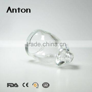 Clear Perfume Glass Bottles With Lid photo-5