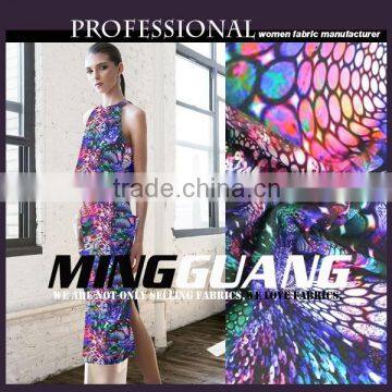 China manufacture hot selling 100% polyester womens night party oriental dress fabric