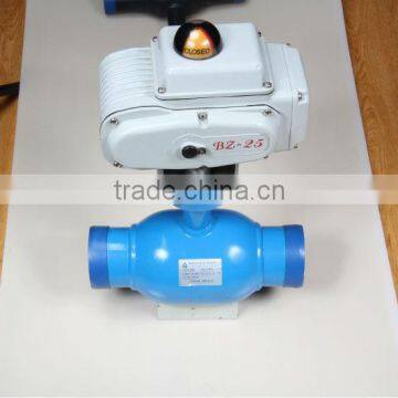 2015 Water Gas Oil Pipeline for Cut Off/on Use Electric Actuator Ball Valve Quality Choice photo-3