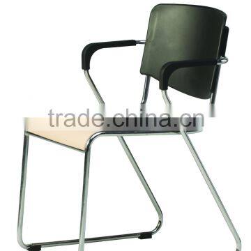 hot sales plastic office chairs with armrest for wholesale 1002A