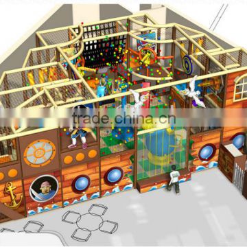 Cheer Amusement children Themed Ocean And Pirate indoor playground