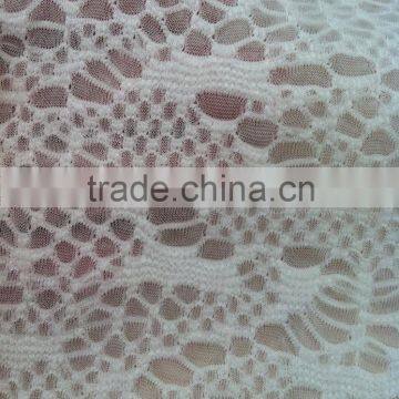 Polyester with spandex jacquard fabric for Dress