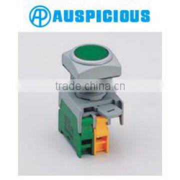 22mm IP65 Waterproof Illuminated Square Head Momentary Push Button Switch LED/Neon (LBS22)