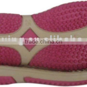 new hot sale red brown children TPR sole