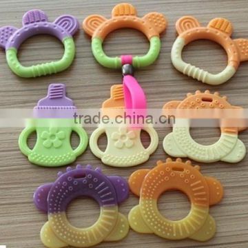 new arrival healthy BPA free silicone baby teether