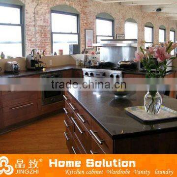 beech wooden customized kitchen cabinet