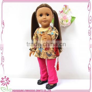 China plastic doll factory custom cute high quality fashion design girl doll