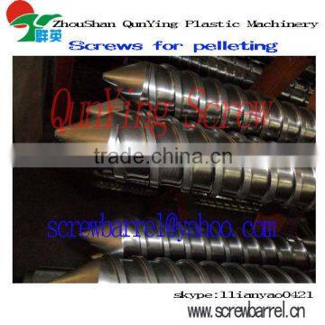granule barrel and screw of injection and extruder machine