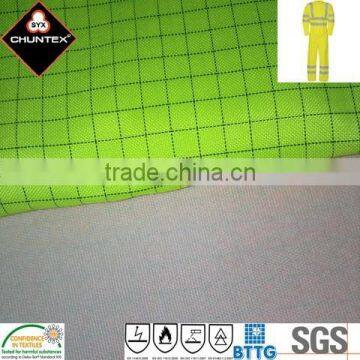 PU Coated Flame Retardant FR Anti Static Laminated Fabric Modacrylic Tricot Lining photo-2