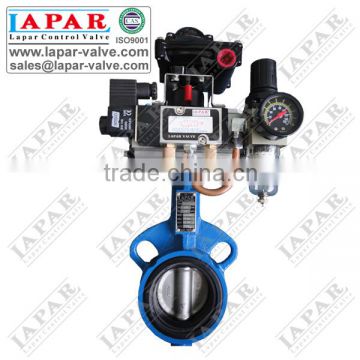 LAPAR Motorized Butterfly valve electric butterfly valve