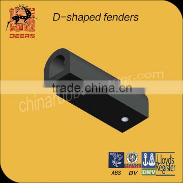 D Shape Rubber Fender for Quay