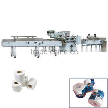 Chinese Automatic Single Roll toilet Paper Packing Machine