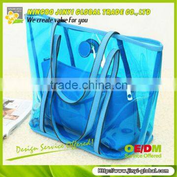 colored transparent pvc beach bag 2013 tactical shoulder bags